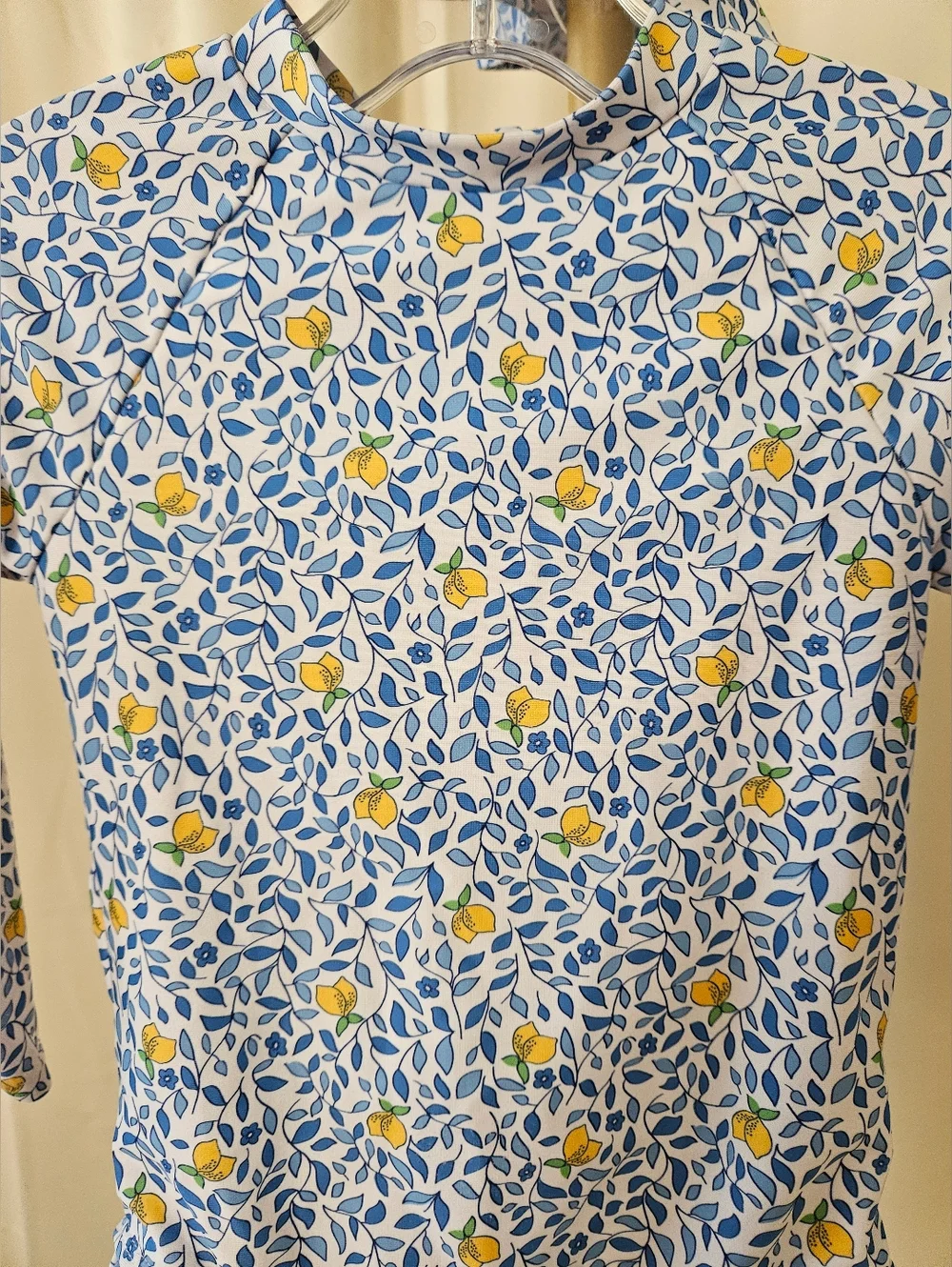 Adventurewear Lemon Floral Long Sleeve Swimsuit 24M